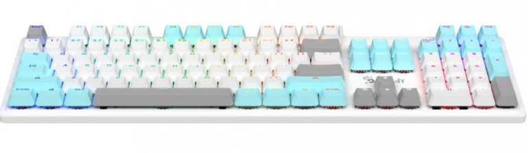 Клавіатура A4Tech S510R (Icy White) фото №2