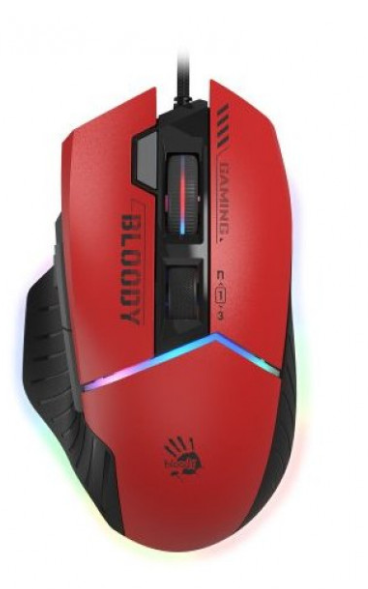 Комп'ютерна миша A4Tech W95 Max (Sports Red) фото №2