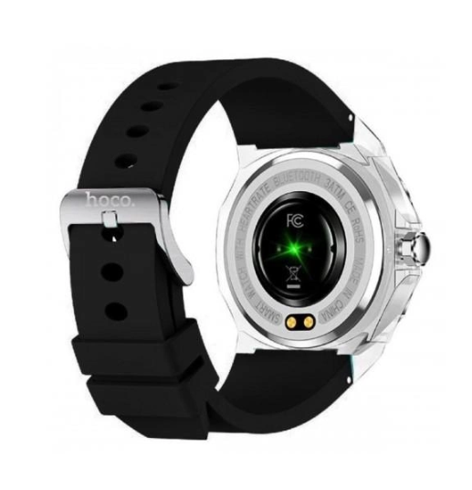 Смарт-годинник Hoco Y13 Smart sports watch space black фото №3