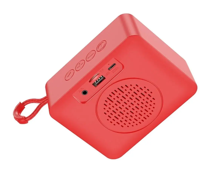 Портативна колонка Hoco BS51 Gold brick sports BT speaker Red фото №2