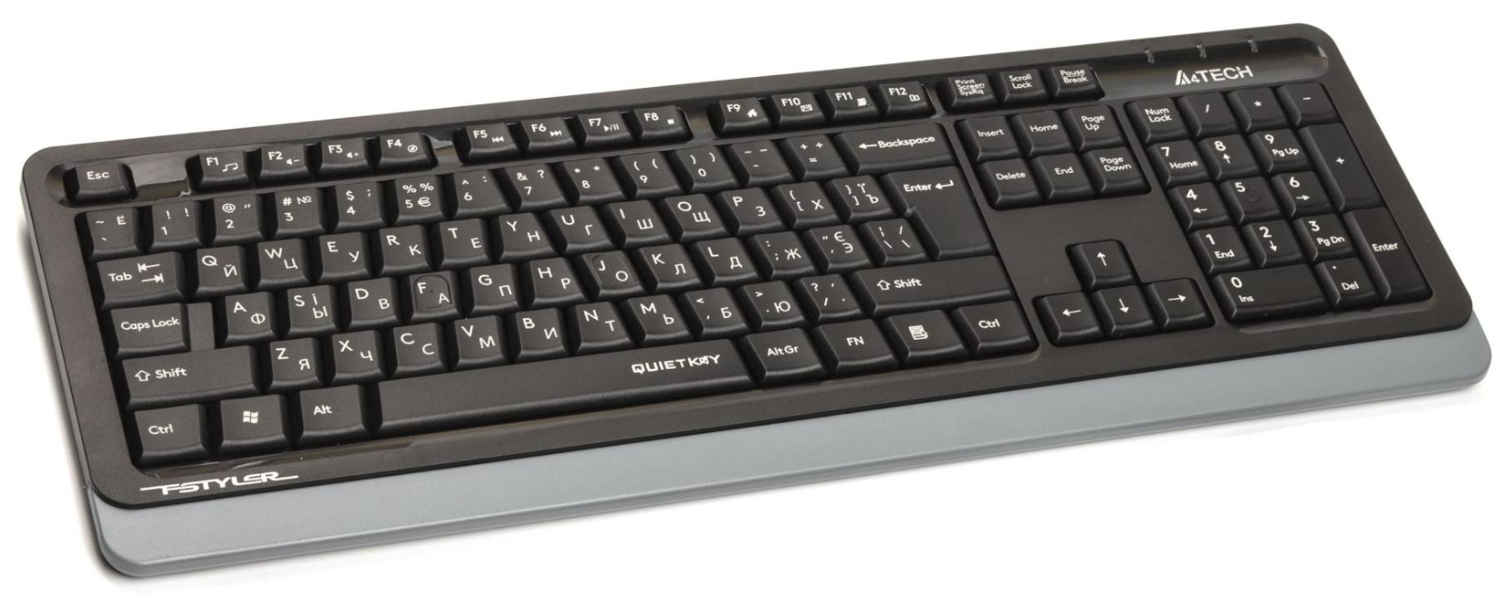 Клавіатура   мишка A4Tech FGS1035Q (Grey) фото №2