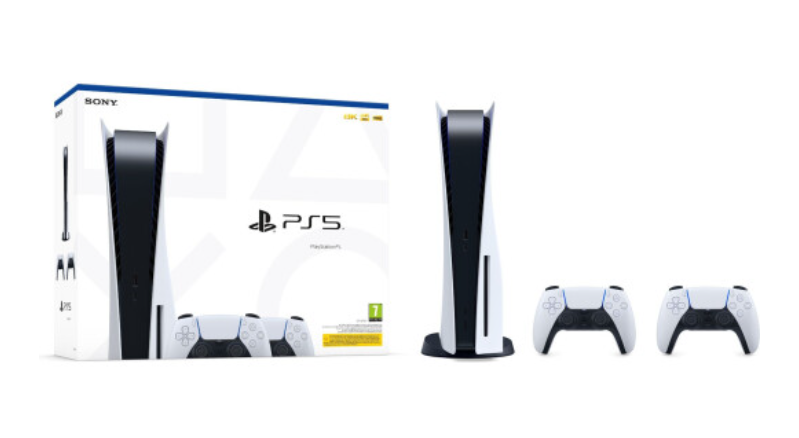 Игровая приставка Sony PlayStation 5 Blu-Ray (2 геймпада Dualsense)