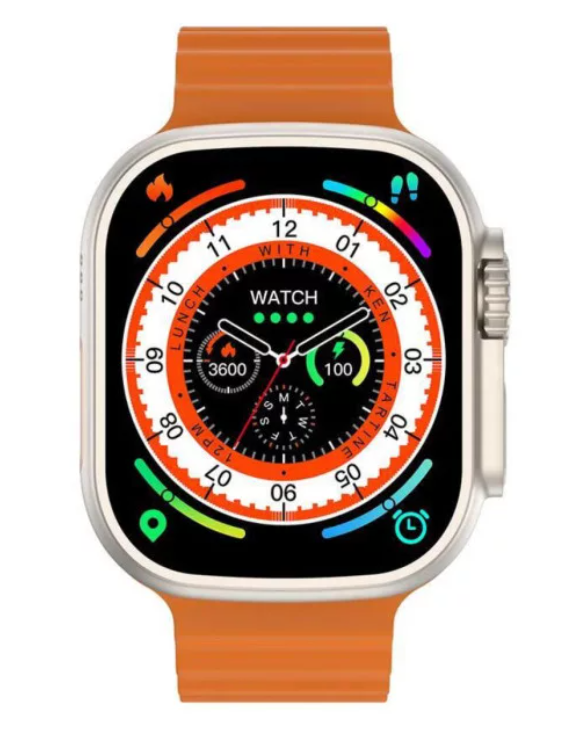 Смарт-часы Charome T8 Ultra HD Call Smart Watch Orange фото №3