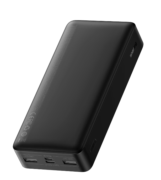Мобільна батарея Baseus Bipow Digital Display 15W 20000mAh Black (PPBD050101) фото №3