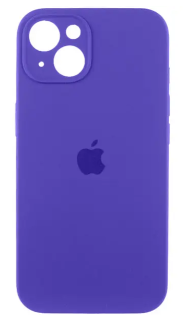 Чохол для телефона Soft Case Silicone Full Case AA Camera Protect for Apple iPhone 15 (22) Dark Purple