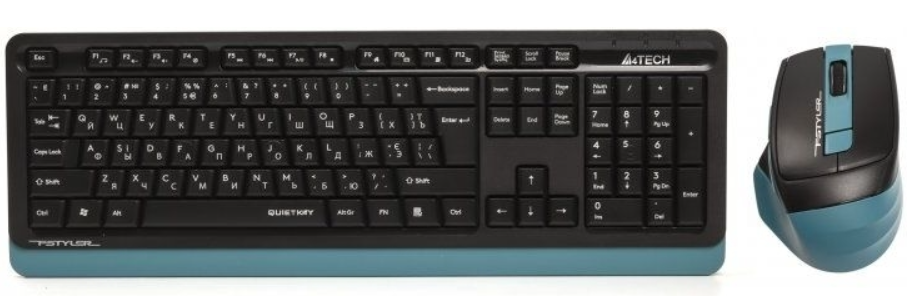 Клавіатура   мишка A4Tech FGS1035Q Navy Blue