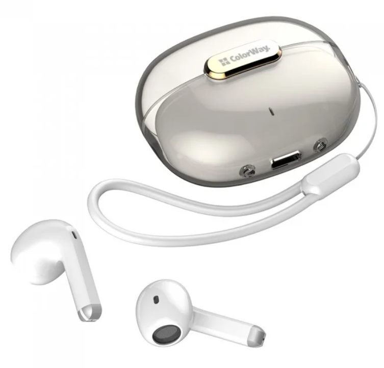 Навушники Colorway Slim TWS-2 Earbuds White (CW-TWS2WT) фото №4