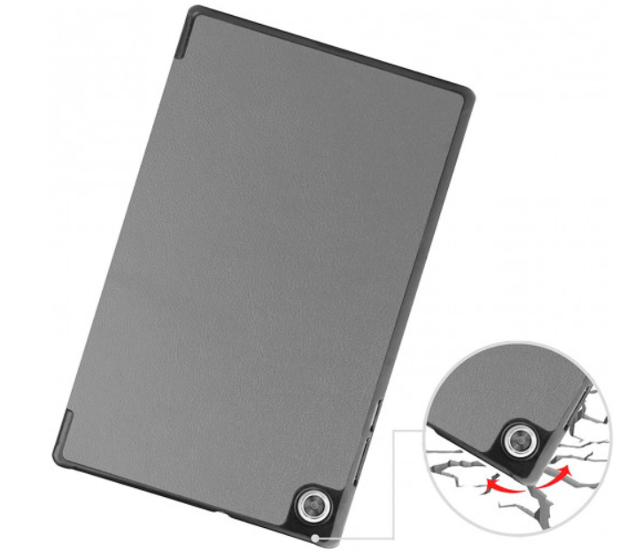 Чохол для планшета BeCover Smart Case Lenovo Tab M10 TB-X306F HD (2nd Gen) Gray (705971) фото №3