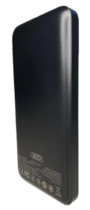 Мобильная батарея XO PB301 10000 mAh Black фото №3