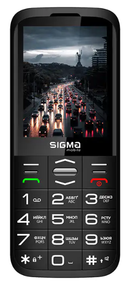 Мобільний телефон Sigma Comfort 50 Grace Dual Sim Black