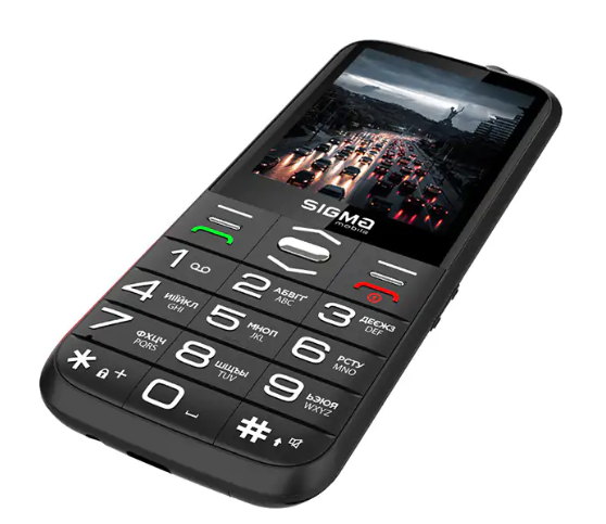 Мобильный телефон Sigma Comfort 50 Grace Dual Sim Black фото №3