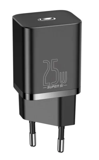 СЗУ Baseus Super Si 25W 1 USB-C (CCSP020101) Black