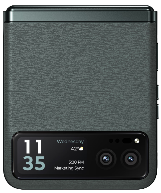 Смартфон Motorola Moto Razr 40 8/256GB Sage Green (PAYA0021RS) фото №11
