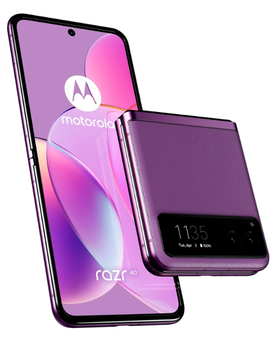Смартфон Motorola Moto Razr 40 8/256GB Summer Lilac (PAYA0048RS) фото №8