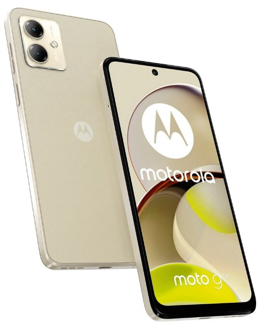 Смартфон Motorola G14 4/128 GB Butter Cream (PAYF0005PL) фото №2