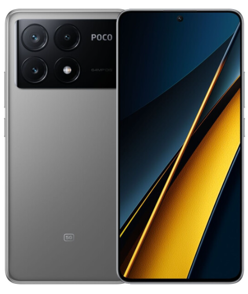 Смартфон Poco X6 Pro 12/512GB Grey Int