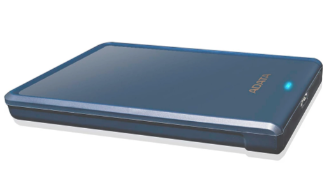 Зовнішній жорсткий диск Adata HV620S 2TB Slim Blue фото №3