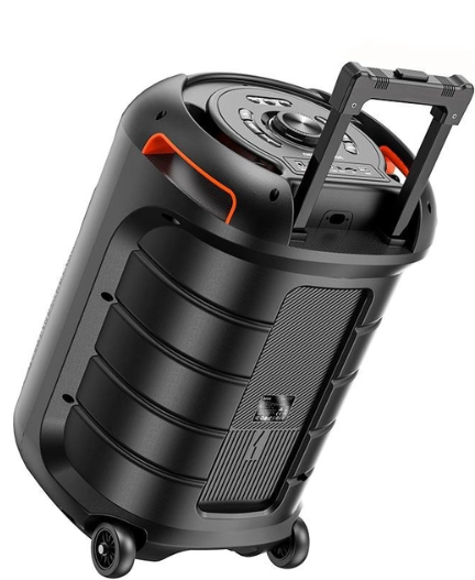 Портативна колонка Hoco HA5 Winner wireless dual-mic outdoor BT speaker Black фото №3