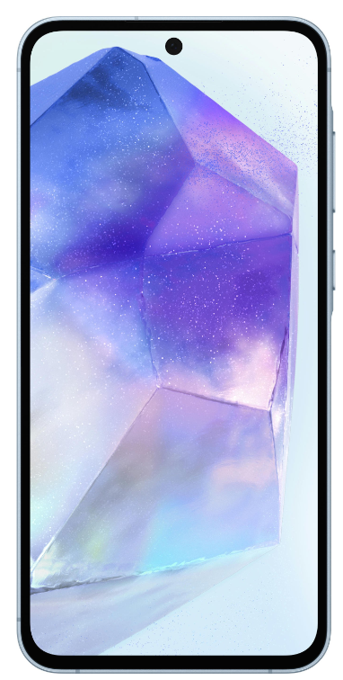 Смартфон Samsung SM-A556B (Galaxy A55 5G 8/128Gb) LBA (awesome iceblue) фото №2