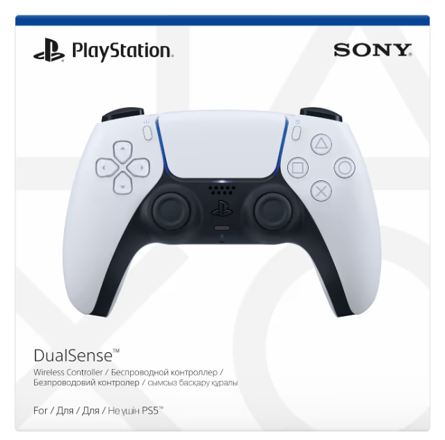 Геймпад Sony DualSense (PS5) White (658401) фото №4