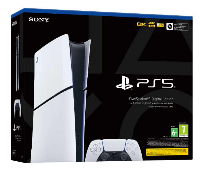 Игровая приставка Sony PlayStation 5 Slim Digital Edition (1000040660) фото №2