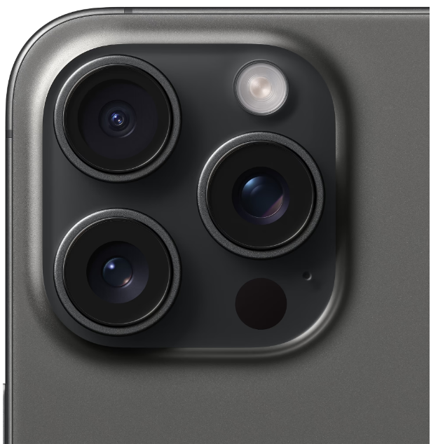 Смартфон Apple iPhone 15 Pro Max 256GB Black Titanium (MU773) фото №5