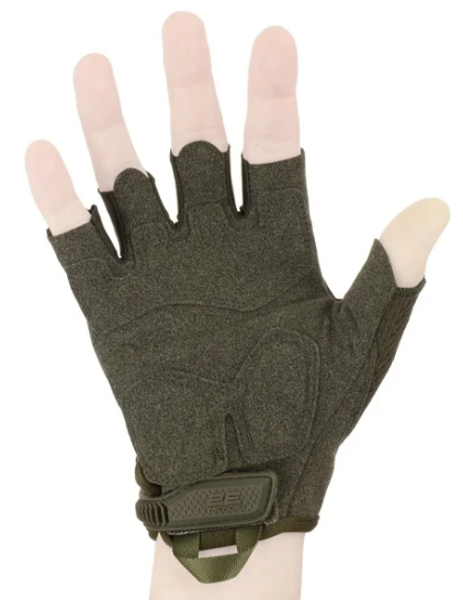 Тактичні рукавиці 2E безпалі, L, зелені (2E-TACTGLOSUM-L-OG) фото №3