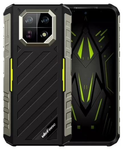 Смартфон Ulefone Armor 22 8/256Gb Black Green (6937748735601)