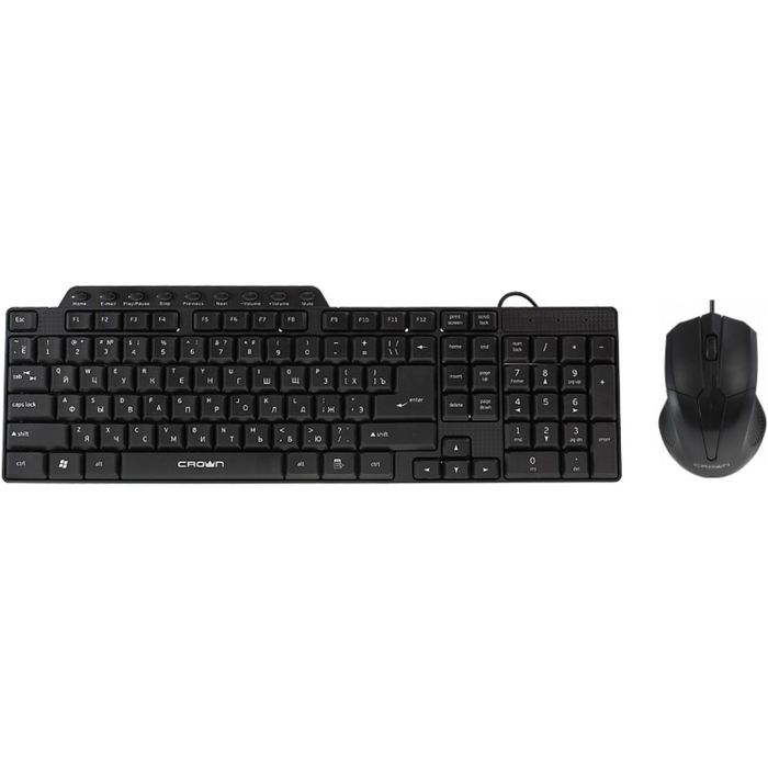 Клавиатура   мышка Crown CMMK 520 B