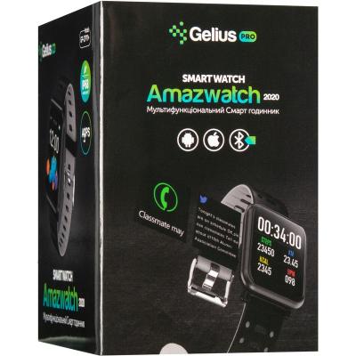 Smart годинник Gelius Pro GP-CP11 Plus (AMAZWATCH 2020) (IP68) Black/Grey фото №6