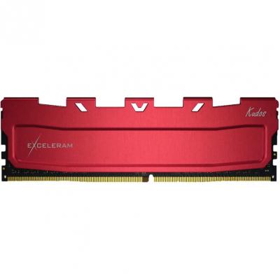 Модуль пам'яті для комп'ютера Exceleram DDR4 16GB 3200 MHz Red Kudos  (EKRED4163216C)