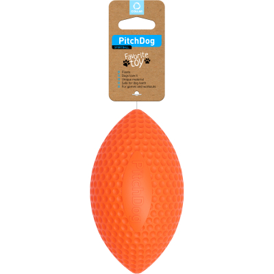 Іграшки для собак Collar PitchDog м`яч для апортування d:9 см оранжевий (62414)