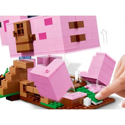 Конструктор Lego Конструктор  Minecraft Дом-свинья 490 деталей (21170) фото №5
