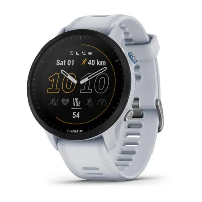 Smart годинник Garmin Forerunner 955, Non-Solar, White, GPS (010-02638-31)