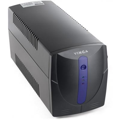 Джерело безперебійного живлення Vinga LED 600VA plastic case with USB (VPE-600PU) фото №9