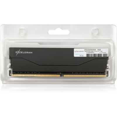 Модуль пам'яті для комп'ютера Exceleram DDR4 8GB 3600 MHz RGB X2 Series Black  (ERX2B408369A) фото №4
