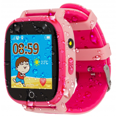 Smart часы AmiGo GO001 iP67 Pink фото №7