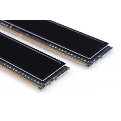 Модуль пам'яті для комп'ютера Exceleram DDR4 16GB (2x8GB) 2400 MHz Black Sark  (ED416247AD) фото №5