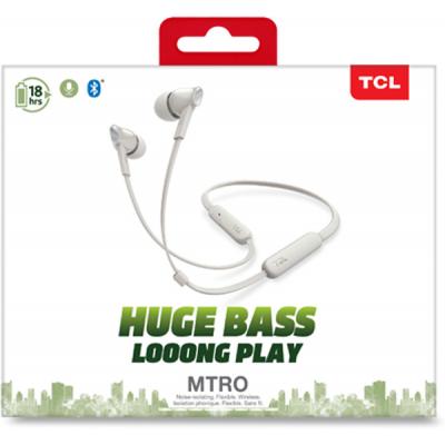 Навушники TCL MTRO100BT Bluetooth Ash White (MTRO100BTWT-EU) фото №7