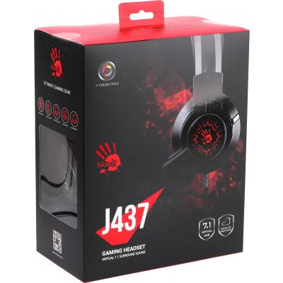 Навушники A4Tech Bloody J437 Black фото №4