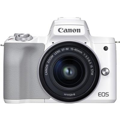 Цифровая фотокамера Canon EOS M50 Mk2   15-45 IS STM Kit White (4729C028) фото №2