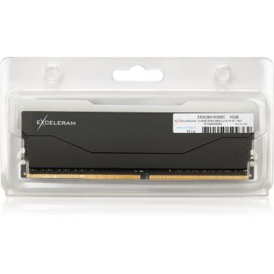 Модуль памяти для компьютера Exceleram DDR4 16GB 3000 MHz RGB X2 Series Black  (ERX2B416306C) фото №4