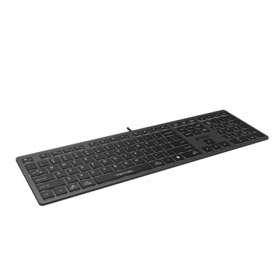 Клавіатура A4Tech FX60H USB Grey White backlit фото №2