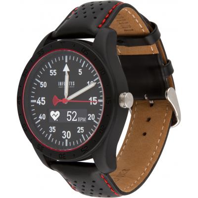 Smart часы ATRIX INFINITYS X20 45mm Swiss Sport Chrono Black-leather (swwpaii2sscbl)