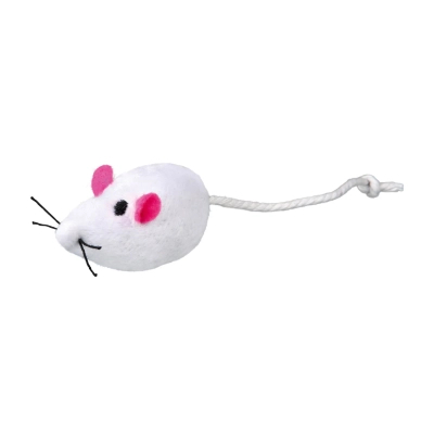Іграшки для котів Trixie Мишка з брязкальцем 4 см (4011905413914)