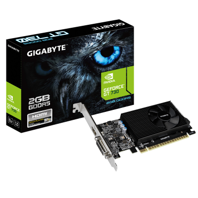 GigaByte Видеокарта GeForce GT730 2048Mb  (GV-N730D5-2GL)