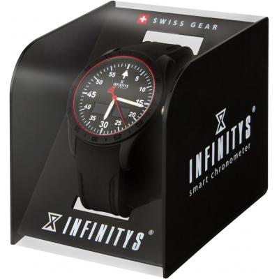 Smart годинник ATRIX INFINITYS X20 45mm Swiss Sport Chrono Black-silicone (swwpaii2sscbs) фото №4