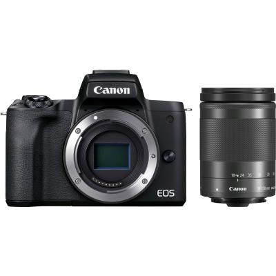 Цифровая фотокамера Canon EOS M50 Mk2   18-150 IS STM Kit Black (4728C044)
