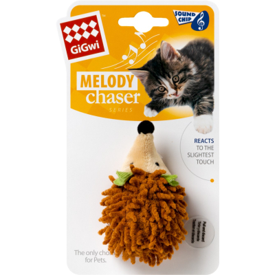 Іграшки для котів GiGwi Melody chaser Ёжик с электронным чипом 7 см (75033) фото №2