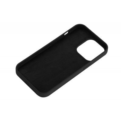 Чохол для телефона 2E Basic Apple iPhone 13 Pro Liquid Silicone Black (2E-IPH-13PR-OCLS-BK) фото №3